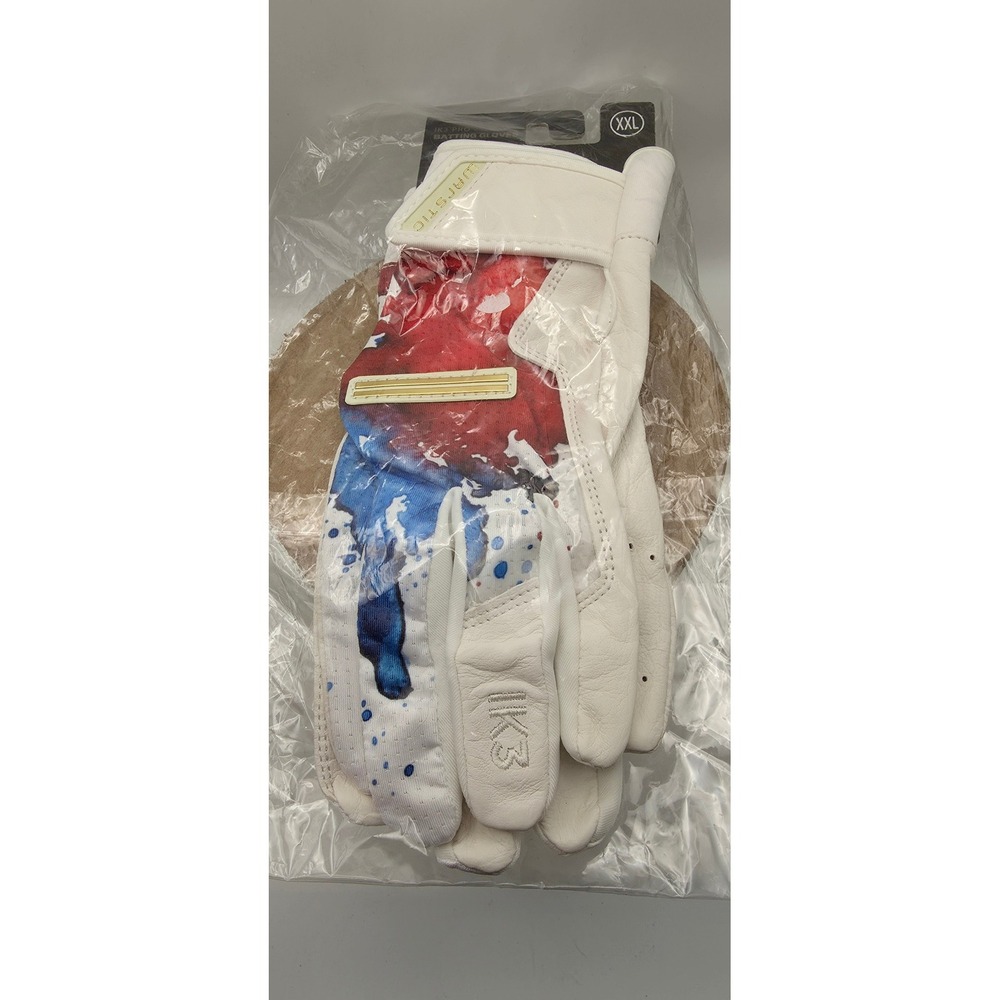 Warstic IK3 Pro Batting Gloves American Blood Adult XXL BG-IK3P-AB-2XL Baseball